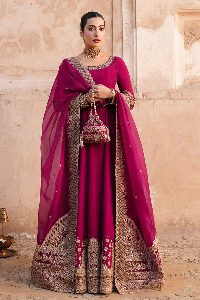 Faiza Saqlain CASSIA Chiffon Embroidered Maxi - S058