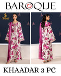 Baroque Khaddar Digital Printed 3 Piece Dress - S032