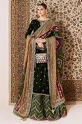 Jazmin Velvet Micro 9000 Embroidered 3 Piece Dress - S056