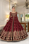 Haris Shakeel Chiffon Hand Embellished & Embrodiered Max - S052