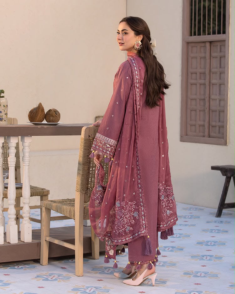 Jade Dhanak Luxury Embroidered 3 Piece Dress - S079
