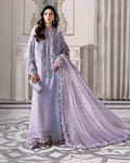 Maria B Chiffon Embroidered & Hand Embellished 3 Piece Dress - S002